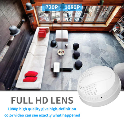 Smoke Detector Camera - WiFi Enabled