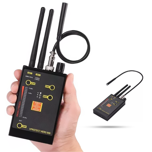 Military-Grade 5G Bug Detector: RF, Camera, and GPS Tracker Finder