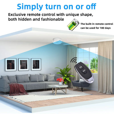 Smoke Detector Camera - WiFi Enabled