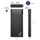 Power Bank with Hidden HD Camera and Mic - Portable Fast Charging