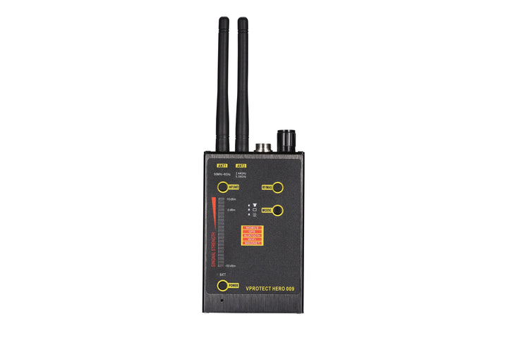 Military-Grade 5G Bug Detector: RF, Camera, and GPS Tracker Finder