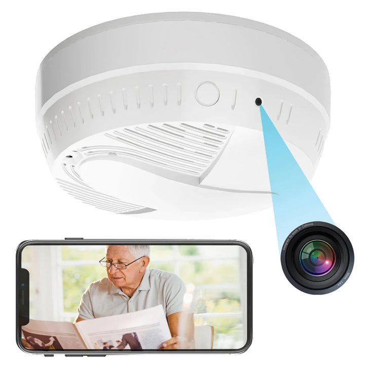 Smoke Detector Camera - WiFi Enabled